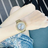 Guess Willow Two Tine Dial Gold Mesh Bracelet Watch For Women - W0836L3 Buy Now By Guess