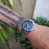 Michael Kors Cunningham Multifunction Blue Dial Silver Steel Strap Watch For Men - MK7153 Buy Now By Michael Kors