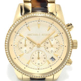 Michael Kors Ritz Gold Dial Two Tone Steel Strap Watch for Women - MK6322 Buy Now By Michael Kors