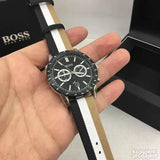 Hugo Boss Allure Chronograph Black Dial Multicolor Nylon Strap Watch for Men - 1513963 Buy Now By Hugo Boss