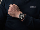 Maurice Lacroix Aikon Chronograph Black Dial Black Leather Strap Watch for Men - AI1018-SS001-330-1 Buy Now By Maurice Lacroix