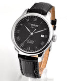 Tissot T Classic Le Locle Automatic Black Dial Black Leather Strap Watch For Men - T41.1.423.53 Buy Now By Tissot