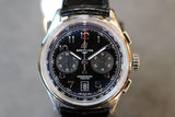 Breitling Premier B01 Chronograph 42 Black Dial Black Leather Strap Watch for Men - AB0145221B1P1 Buy Now By Breitling