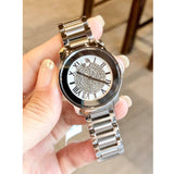 Movado Bold Crystal Pave Silver Dial Silver Steel Strap Watch for Women - 3600254 Buy Now By Movado