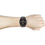 Hugo Boss Associate Black Dial Black Mesh Bracelet Watch for Men - 1513811 Buy Now By Hugo Boss