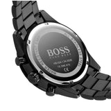 Hugo Boss Pilot Edition Chronograph Black Dial Black Steel Strap Watch for Men - 1513854 Buy Now By Hugo Boss