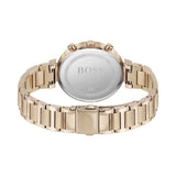 Hugo Boss Flawless Quartz White Dial Gold Steel Strap Watch for Women -1502531 Buy Now By Hugo Boss
