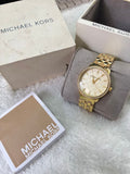 Michael Kors Argyle Glitz Rose Gold Dial Rose Gold Steel Strap Watch For Women - MK3120 Buy Now By Michael Kors