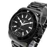 Gucci Dive Quartz Black Dial Black Steel Strap Watch For Men - YA136205 Buy Now By Gucci