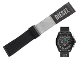 Diesel Mega Chief Chronograph Black Dial Black Mesh Bracelet Watch For Men - DZ4514 Buy Now By Diesel