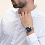 Breitling Superocean Heritage B20 Automatic 42 Black Dial Silver Mesh Bracelet Watch for Men - AB2010121B1A1 Buy Now By Breitling