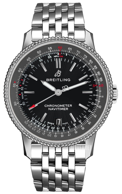 Breitling Navitimer Automatic 38mm Black Dial Stainless Steel Mens Watch - A17325241B1A1 Buy Now By Breitling