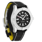 Breitling Avenger Automatic 43mm Black Dial Black Nylon Strap Watch for Men - A17318101B1X2 Buy Now By Breitling