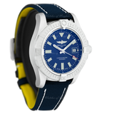 Breitling Avenger Automatic 43 Blue Dial Blue Nylon Strap Watch for Men - A17318101C1X1 Buy Now By Breitling