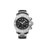 Breitling Avenger Chronograph 43 Black Dial Silver Steel Strap Watch for Men - A13385101B1A1 Buy Now By Breitling