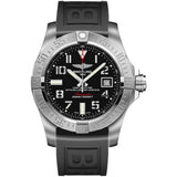 Breitling Avenger II Seawolf Stainless Steel 45mm Black Rubber Strap Mens Watch - A1733110/BC31/153S Buy Now By Breitling