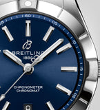 Breitling Chronomat 32 Blue Dial Silver Steel Strap Watch for Women - A77310101C1A1 Buy Now By Breitling