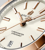 Breitling Chronomat 32 White Dial Two Tone Steel Strap Watch for Women - U77310101A1U1 Buy Now By Breitling