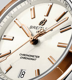 Breitling Chronomat Automatic 36 White Dial Two Tone Steel Strap Watch for Women - U10380101A1U1 Buy Now By Breitling