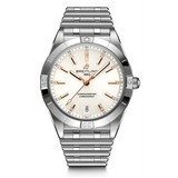 Breitling Chronomat Automatic 36 White Dial Silver Steel Strap Watch for Women - A10380101A2A1 Buy Now By Breitling