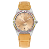 Breitling Chronomat Automatic 36 South Sea Brown Dial Brown Leather Strap Watch for Women - A10380611A1P1 Buy Now By Breitling