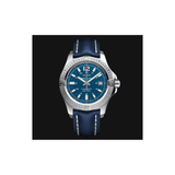Breitling Colt 41mm Automatic Blue Dial Blue Leather Strap Watch for Men - A1731311.C934.113X.A18BA.1 Buy Now By Breitling