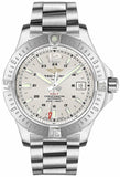 Breitling Colt Automatic Silver Dial Black Leather Mens Watch - A1738811/G791/173A Buy Now By Breitling