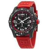 Breitling Endurance Pro Black Dial Red Rubber Strap Watch for Men - X82310D91B1S1 Buy Now By Breitling