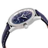 Breitling Navitimer Automatic 38mm Blue Dial Blue Leather Strap Mens Watch - A17325211C1P1 Buy Now By Breitling