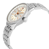 Breitling Navitimer Automatic 35 White Dial Silver Steel Strap Watch for Men - A17395F41G1A1 Buy Now By Breitling