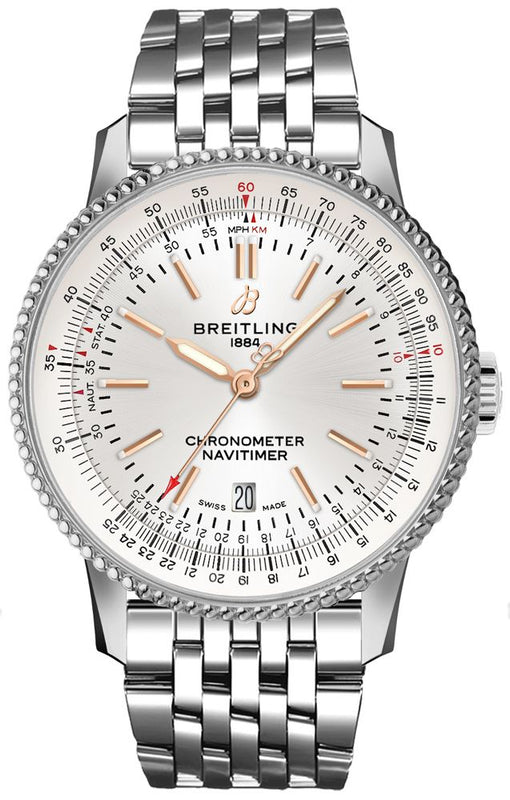 Breitling Navitimer Automatic 41mm White Dial Stainless Steel Mens Watch - A17326211G1A1 Buy Now By Breitling