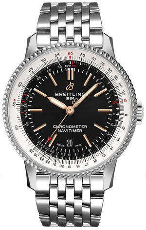 Breitling Navitimer Automatic 41mm Black Dial Stainless Steel Mens Watch - A17326211B1A1 Buy Now By Breitling