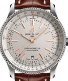 Breitling Navitimer 1 Automatic 41mm White Dial Brown Leather Strap Mens Watch - A17326211G1P1 Buy Now By Breitling