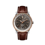 Breitling Navitimer 1 Automatic 41mm Black Dial Brown Leather Strap Mens Watch - U17326211M1P1 Buy Now By Breitling