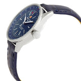 Breitling Navitimer Automatic 35 Blue Dial Blue Leather Strap Watch for Men - A17395161C1P1 Buy Now By Breitling