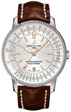 Breitling Navitimer 1 Automatic 41mm White Dial Brown Leather Strap Mens Watch - A17326211G1P1 Buy Now By Breitling