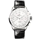 Breitling Premier B09 Chronograph 40 White Dial Black Leather Strap Watch for Men - AB0930371G1P1 Buy Now By Breitling