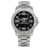 Breitling Aerospace Evo Black Dial Silver Steel Strap Watch for Men - E79363101B1E1 Buy Now By Breitling