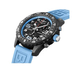 Breitling Endurance Pro Black Dial Light Blue Rubber Strap Watch for Men - X82310281B1S1 Buy Now By Breitling