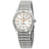 Breitling Chronomat 32 Diamonds White Dial Silver Steel Strap Watch for Women - A77310101A3A1 Buy Now By Breitling