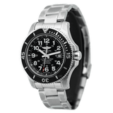 Breitling Superocean II 44mm Black Dial Black Steel Strap Watch for Men - A17392D71B1A1 Buy Now By Breitling