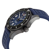 Breitling Superocean Automatic 46mm Blue Dial Blue Rubber Strap Watch for Men - M17368D71C1S1 Buy Now By Breitling