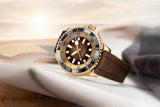 Breitling Superocean Automatic 44 Brown Dial Brown Rubber Strap Watch for Men - N17376201Q1S1 Buy Now By Breitling