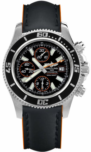 Breitling Superocean Chronograph II Black Dial 44mm Automatic Mens Watch - A1334102/BA85 Buy Now By Breitling