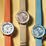 Breitling Superocean Heritage '57 Pastel Paradise White Dial Orange Leather Watch for Women - A10340A11A1X1 Buy Now By Breitling