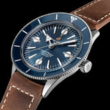 Breitling Superocean Heritage '57 Blue Dial Brown Leather Strap Watch for Men - A10370161C1X1 Buy Now By Breitling