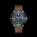 Breitling Superocean Heritage '57 Blue Dial Brown Leather Strap Watch for Men - A10370161C1X1 Buy Now By Breitling