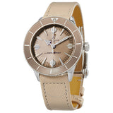 Breitling Superocean Heritage '57 Brown Dial Beige Leather Strap Watch for Women - A10340A41A1X1 Buy Now By Breitling