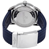 Breitling Superocean Heritage II B20 44mm Blue Dial Blue Rubber Strap Mens Watch - AB2030161C1S1 Buy Now By Breitling