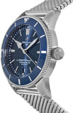 Breitling Superocean Heritage B20 Automatic 44 Blue Dial Silver Mesh Bracelet Watch for Men - AB2030161C1A1 Buy Now By Breitling